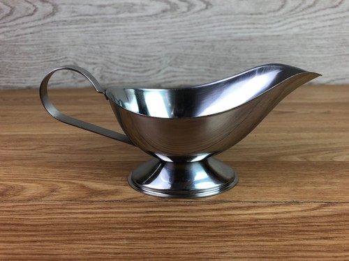 Stainless steel gravy boat - gravy,