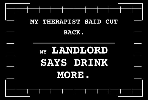 Therapist said cut back - therapist,