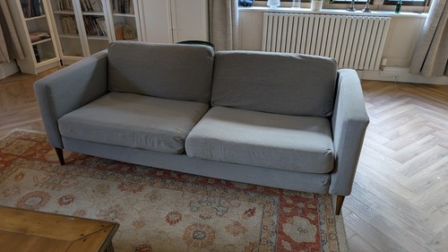 Ikea karlstad sofa - x, 3