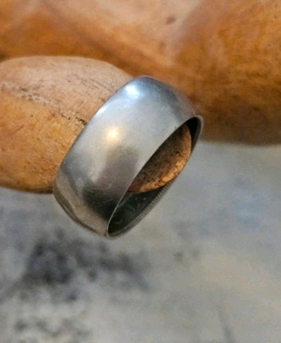 Vintage shilling coin ring - vintage,