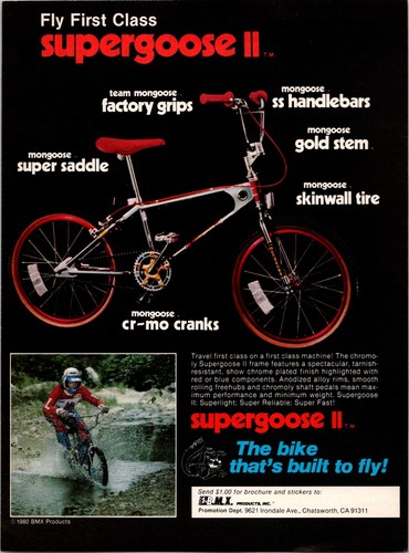 1981 mongoose supergoose - 1981, •