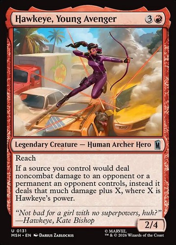 Mtg hawkeye young avenger - [mtg],
