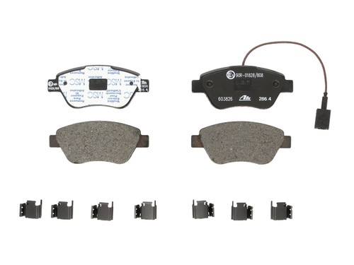 Brake pads set - front, right