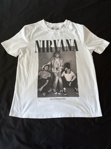 Nirvana nevermind white - white, t