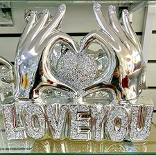 VALENTINE GIFT CRUSHED DIAMOND