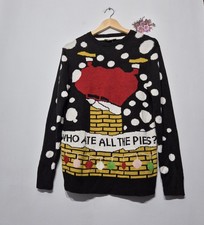 Pep & Co Longsleeve Novelty Christmas Jumper Size M Chest 39-41"