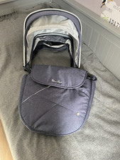 Silver Cross Hood And Apron Set WAYFARER PIONEER Colour Pack Denim Blue