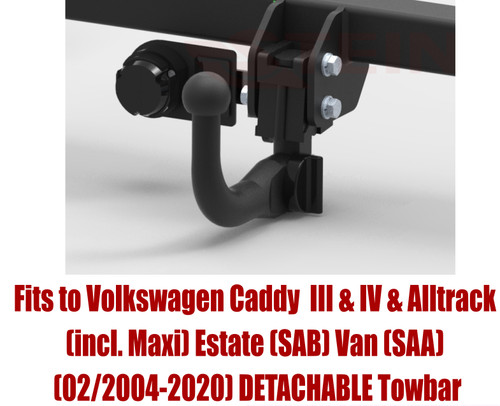 Detachable tow bar for - detachable,