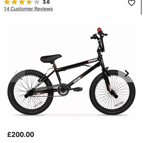 Hyper spinner bmx bike 20in - hyper,