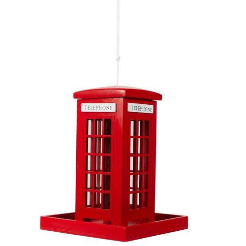 Red wooden hanging - red,