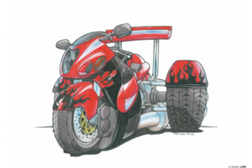 Shirt moto trike suzuki - moto,