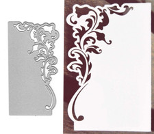 Flower Leaf Edge Lace Border