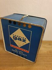 Camping Gaz Deluxe Super Bleuet Stove & Carry Case/Windshield Also Included 2Gas