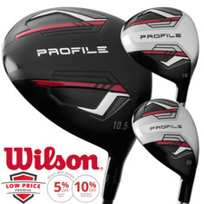 WILSON 2025 PROFILE GOLF CLUBS DRIVER, FAIRWAY & HYBRIDS +COVERS MULTIBUY DEALS