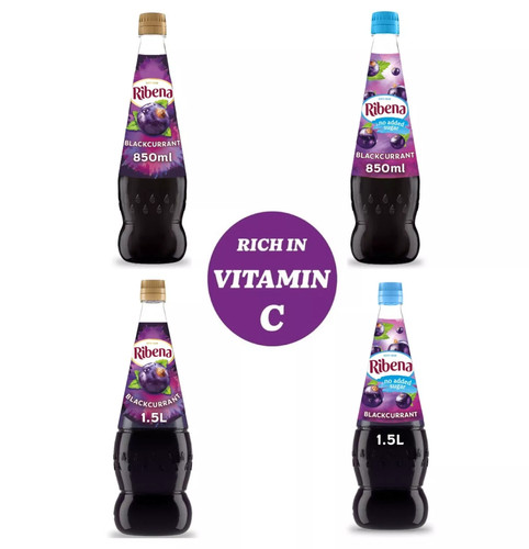 Blackcurrant squash ribena - blackcurrant,