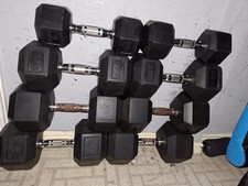 Hex Dumbbell Set 30kg 25kg