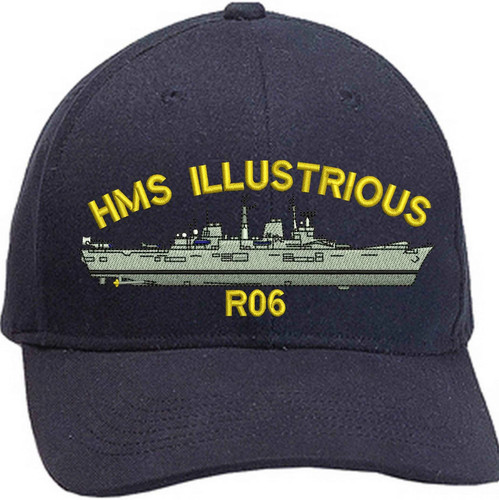 Hms illustrious embroidered - illustrious,