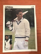 MENS V NECK CRICKET JUMPER &