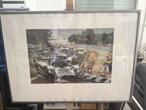 Art print porsche - print,