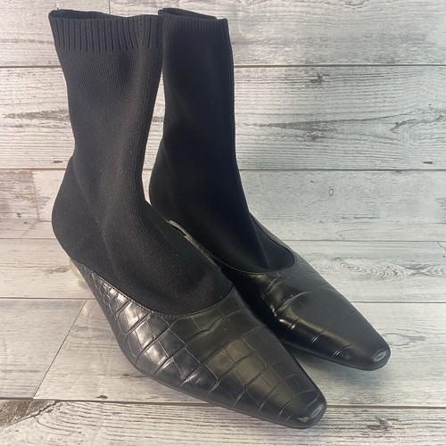 Zara trafaluc sock boots - boots, 38