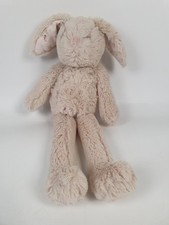 Next Beige Bunny My Best Friend Rabbit Pink Floral Ears Soft Toy 14"