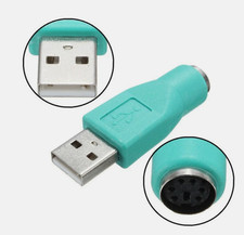 PS2 PS/2 FEMALE TO USB MOUSE