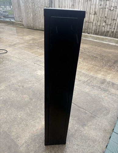 Large black metal gun - metal,