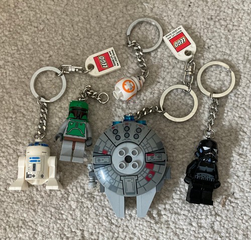 Lego star wars keychains - star,