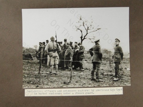 Wwi german officers - wwi, prisoners