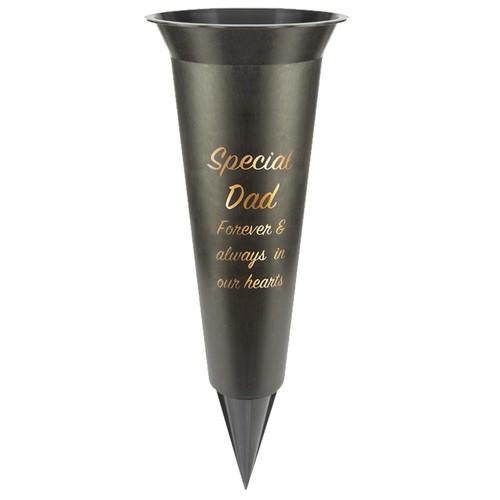 Black graveside memorial - graveside,