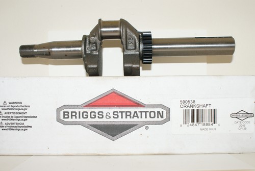 590538 crankshaft genuine - crankshaft,