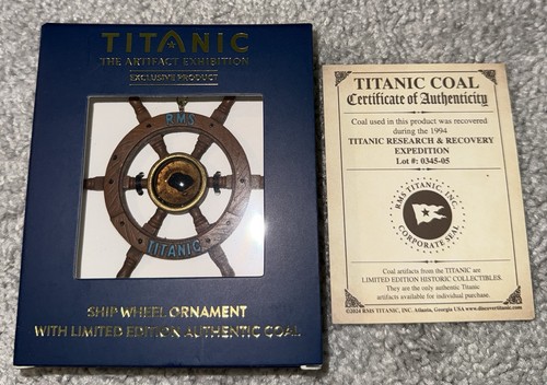 Titanic authentic coal ship - authentic,