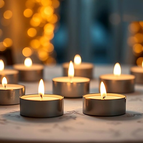 Tea lights hour - tea,