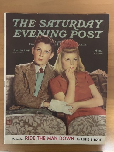 Vintage 1942 the saturday - ,