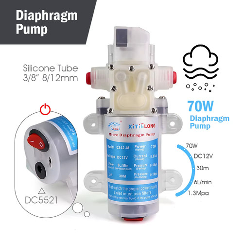 Hygienic 70w 12v - hygienic, diaphragm