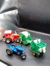 ORIGINAL VINTAGE BRITAINS  TRACTOR ETC FARM TOY / MODEL LOT X4 