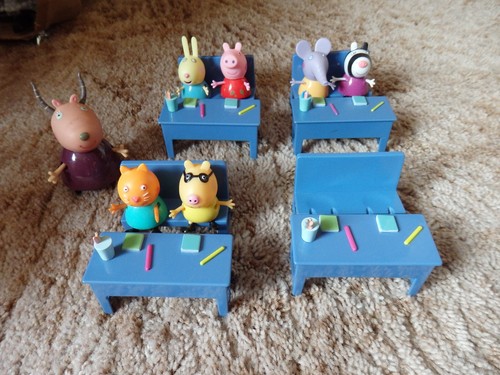 Peppa pig classroom set - classroom,