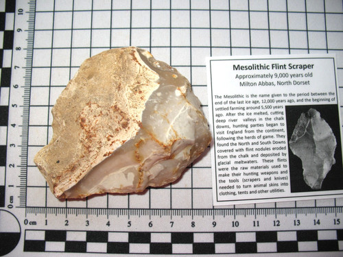 Mesolithic flint stone age