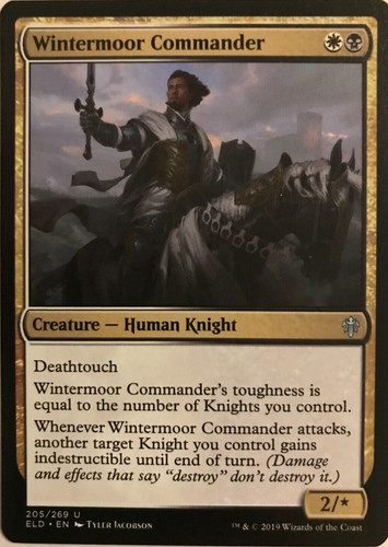 Wintermoor commander throne - wintermoor,