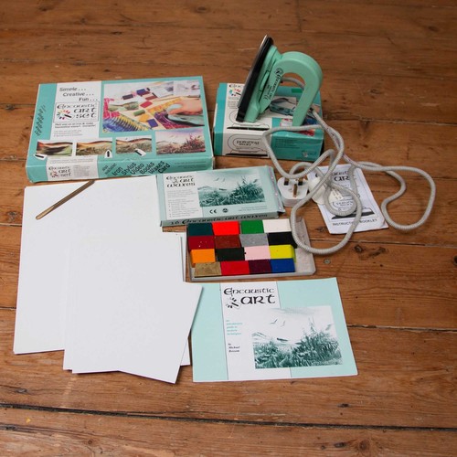 Encaustic arts painting bundle - encaustic,