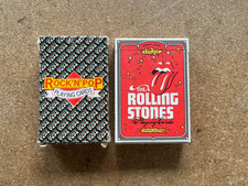THE ROLLING STONES & ROCK N POP PLAYING CARDS - FREE UK POSTAGE!!