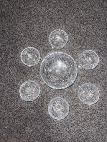 Vintage glass serving - vintage,
