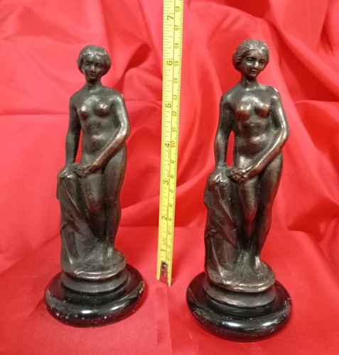 Pair art nouveau - nouveau, statue