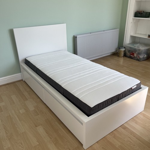 Ikea malm single - ikea, bed