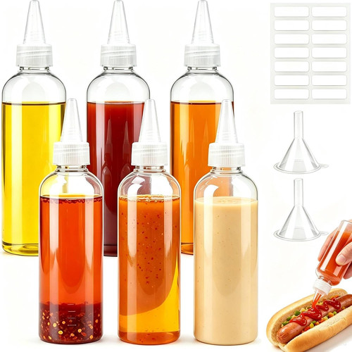 6pcs 8oz 250ml - 6pcs, reusable