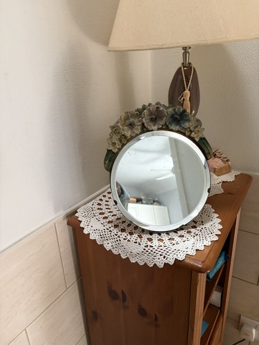 Vintage barbola mirror - vintage,