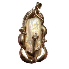 Mabe Pearl And Diamond Accent