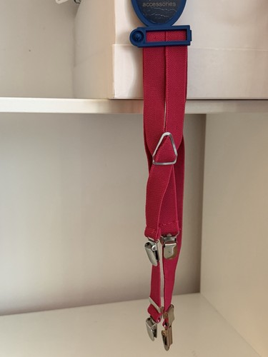 Girls bright pink braces with - pink,