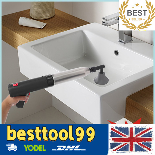 Electric toilet plunger drain - plunger,