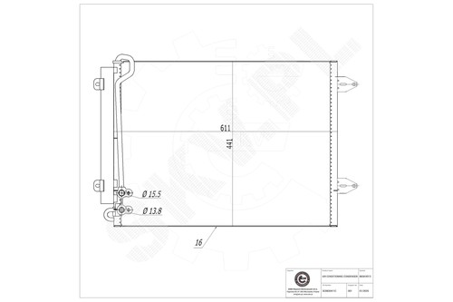 Condenser skv fits cc - fits,